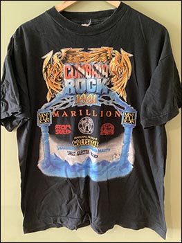 T-Shirt: Cumbria Rock 1991 (front) - 13.07.1991